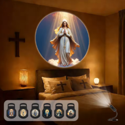 Jesus-themed projection light